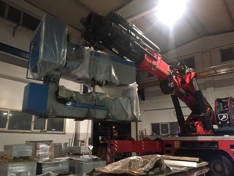 80 Tonluk Vinç Çalışmaları