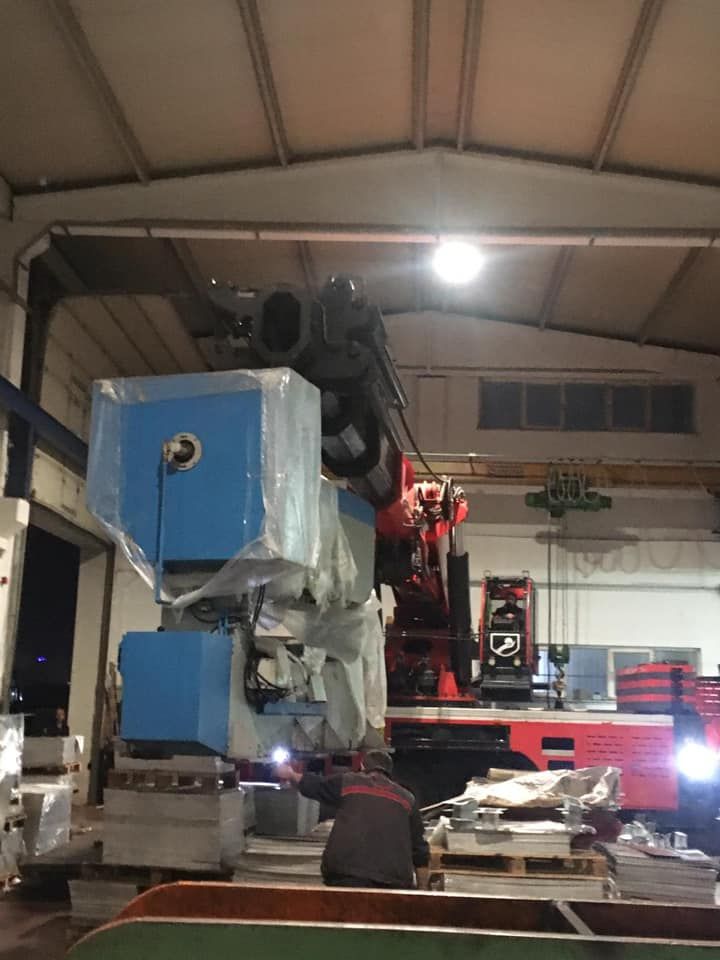 80 Tonluk Vinç Çalışmaları