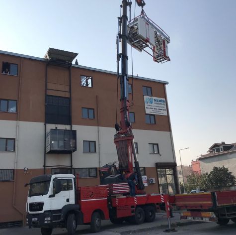 9 Ton Baskı Makinesi Yükleme