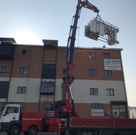 9 Ton Baskı Makinesi Yükleme